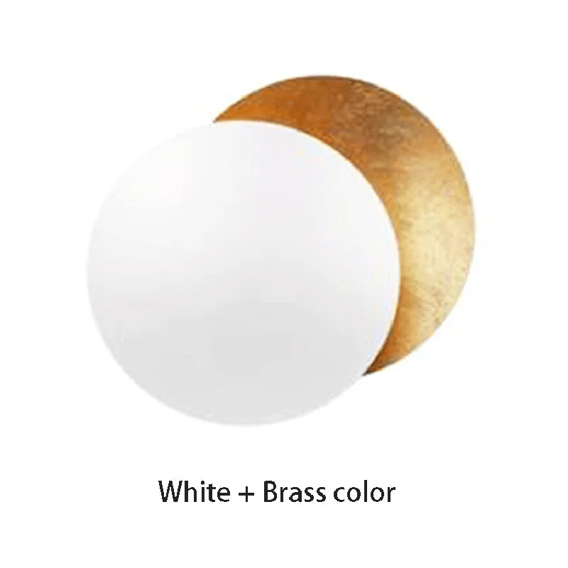 Moon Phase Wall Lamp
