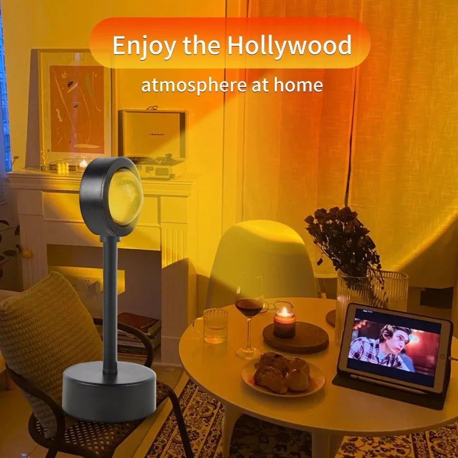 Sunset Projection LED Lamp