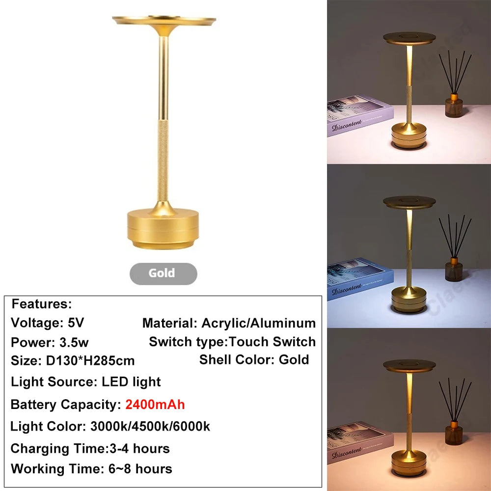 Wireless Charging LED Desk Lamp