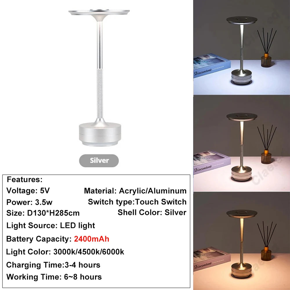 Wireless Charging LED Desk Lamp