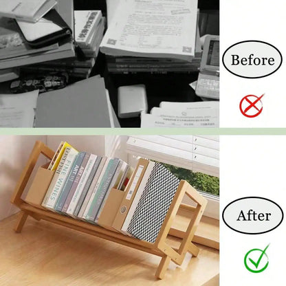 Desktop Multi-Shelf Bookcase